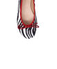 Picture of Ballet Flat - Zebra/Red