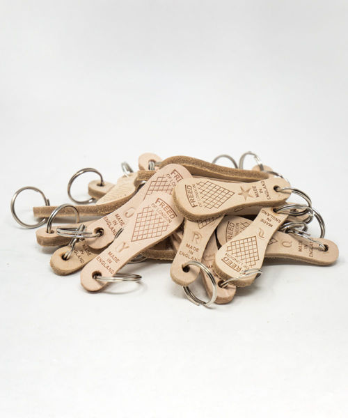 Picture of Stamped Leather Keyring